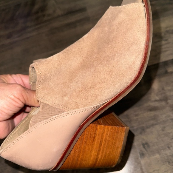 Aldo Suede Chunky Heel Booties - Picture 4 of 6